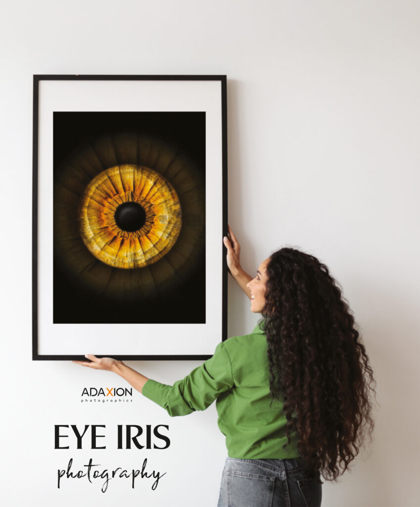 Φωτογράφιση ίριδας - Eye iris photography Thessaloniki